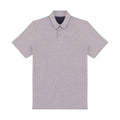 Oxford Grey - Front - Native Spirit Mens Recycled Polo Shirt