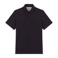 Anthracite Heather - Front - Native Spirit Mens Recycled Polo Shirt