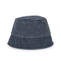 Navy Blue - Front - Native Spirit Unisex Adult Faded Bucket Hat