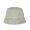 Almond Green - Front - Native Spirit Unisex Adult Faded Bucket Hat