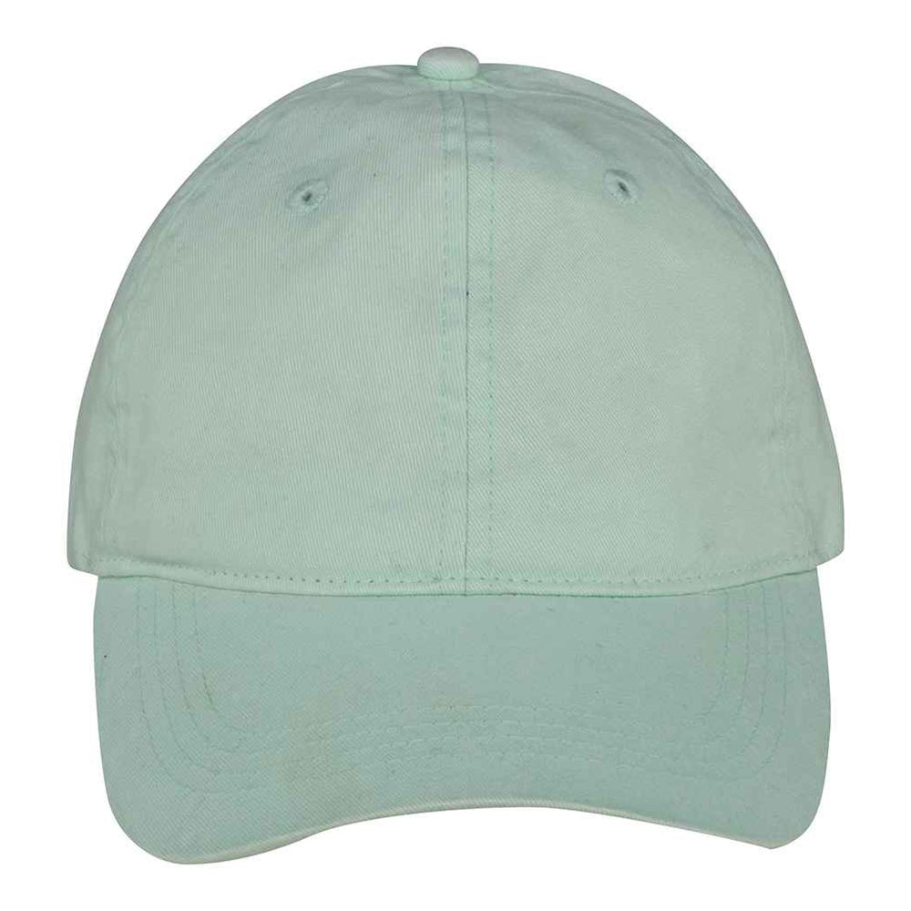 Brook Green - Front - Native Spirit Unisex Adult Faded Washed Baseball Cap