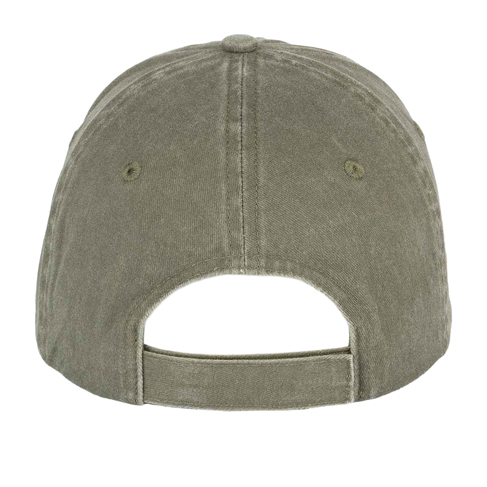 Khaki - Back - Native Spirit Unisex Adult Faded Washed Baseball Cap