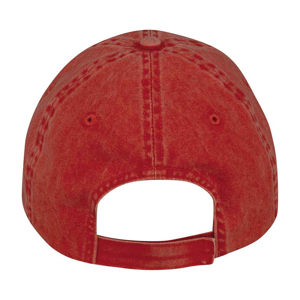 Paprika - Back - Native Spirit Unisex Adult Faded Washed Baseball Cap