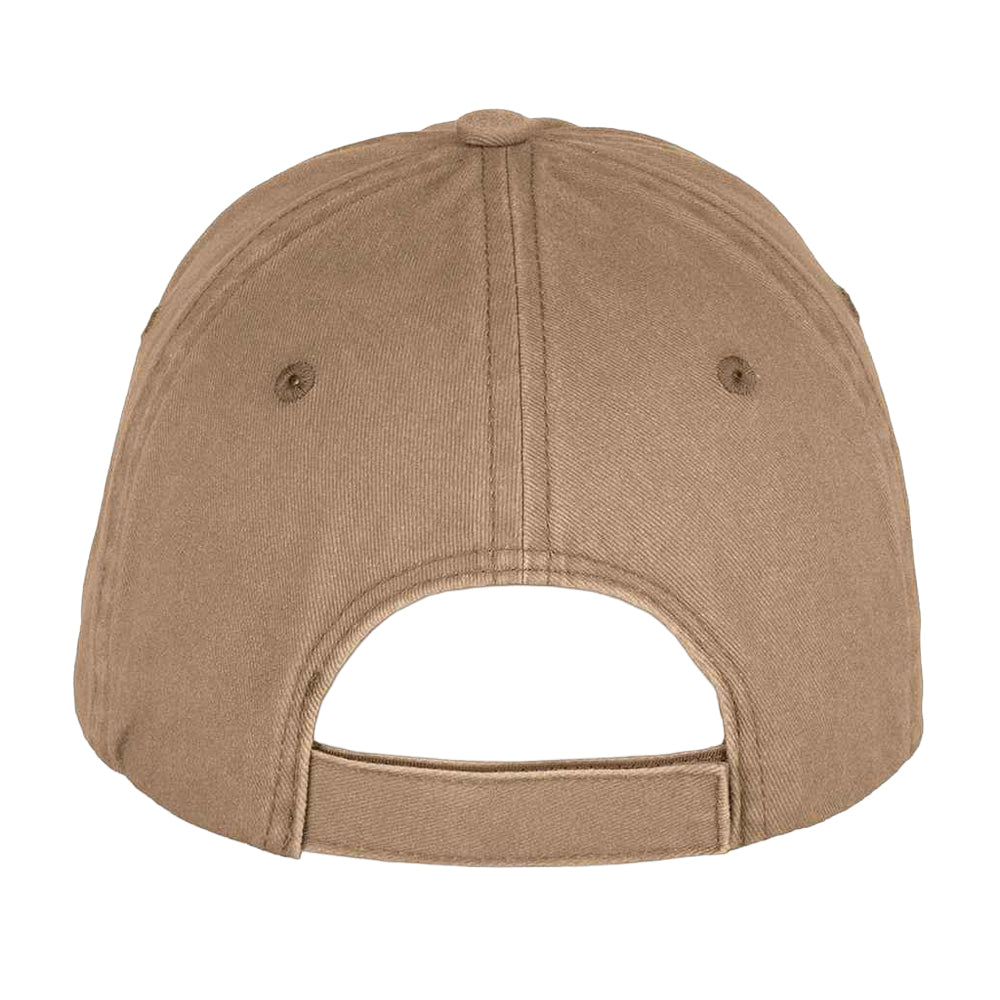 Dark Camel - Back - Native Spirit Unisex Adult Faded Washed Baseball Cap
