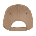 Dark Camel - Back - Native Spirit Unisex Adult Faded Washed Baseball Cap