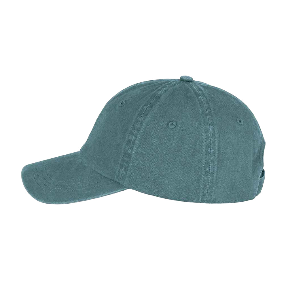 Amazon Green - Side - Native Spirit Unisex Adult Faded Washed Baseball Cap