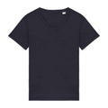 Cool Grey - Front - Native Spirit Womens-Ladies Faded Washed T-Shirt