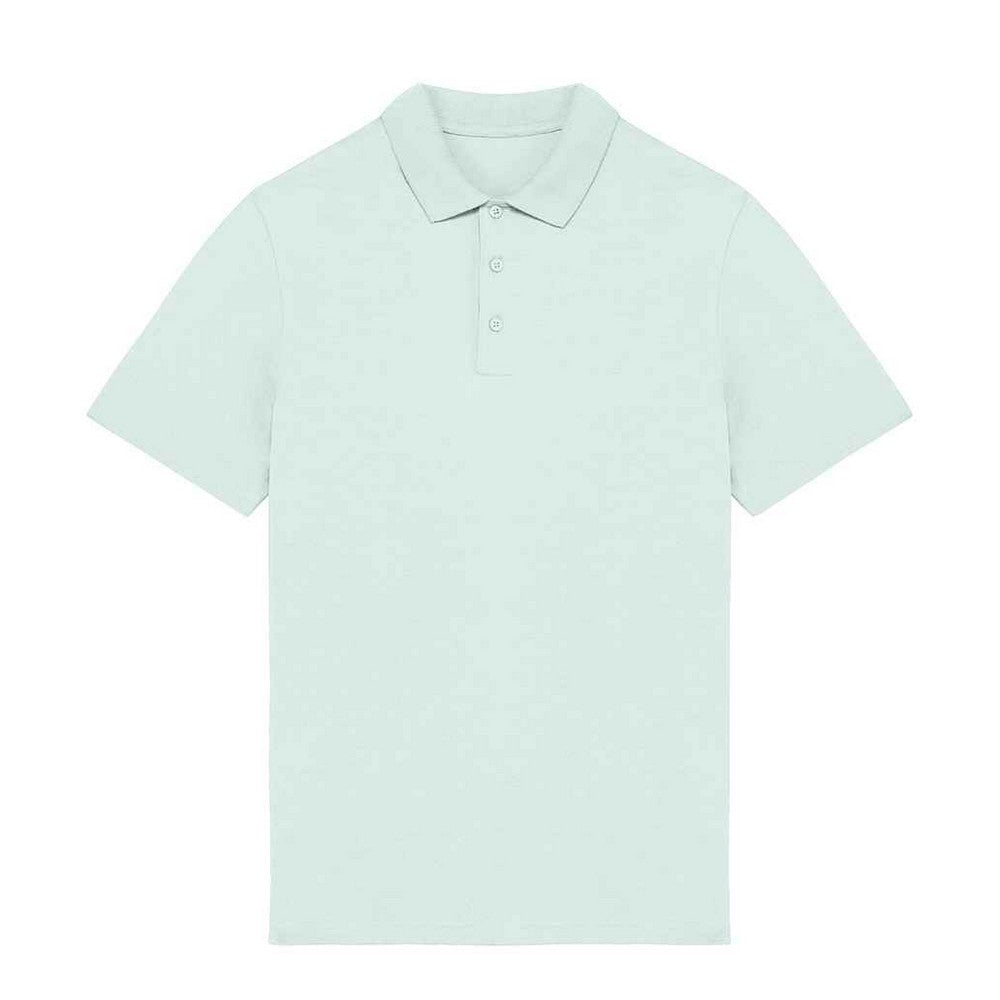Brook Green - Front - Native Spirit Mens Jersey Polo Shirt