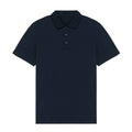 Navy Blue - Front - Native Spirit Mens Jersey Polo Shirt