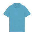 Sea Water - Front - Native Spirit Mens Jersey Polo Shirt