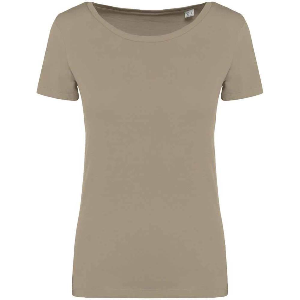Wet Sand - Front - Native Spirit Womens-Ladies T-Shirt