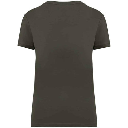 Organic Khaki - Back - Native Spirit Womens-Ladies T-Shirt
