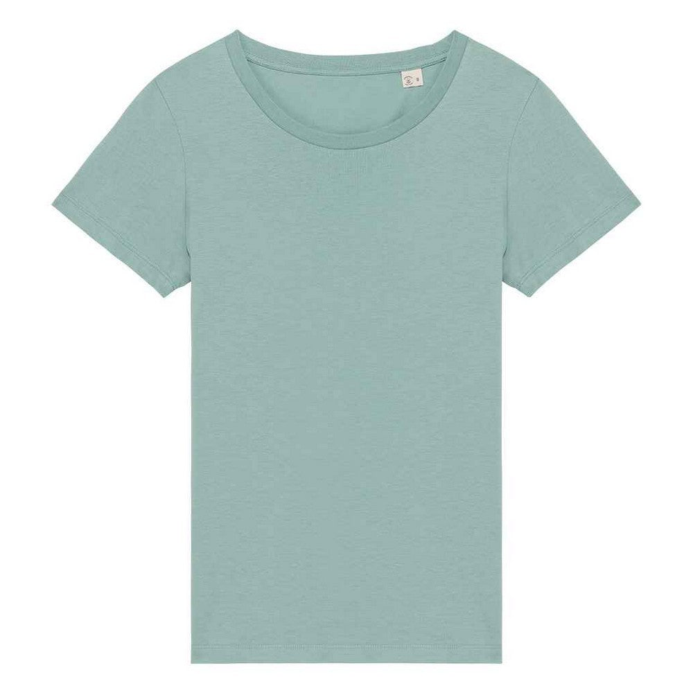 Jade Green - Front - Native Spirit Womens-Ladies T-Shirt
