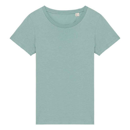 Jade Green - Front - Native Spirit Womens-Ladies T-Shirt