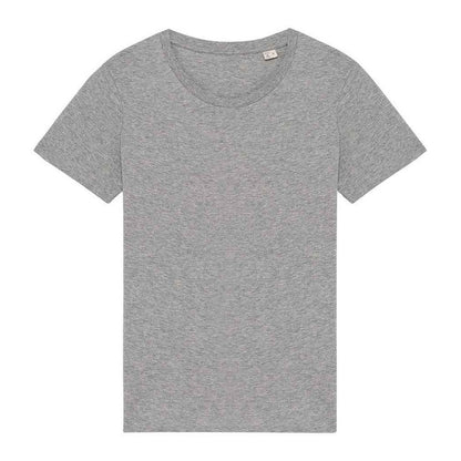 Moon Grey Heather - Front - Native Spirit Womens-Ladies T-Shirt