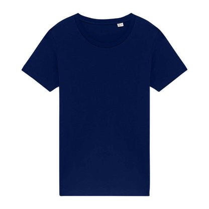 Peacoat Blue - Front - Native Spirit Womens-Ladies T-Shirt