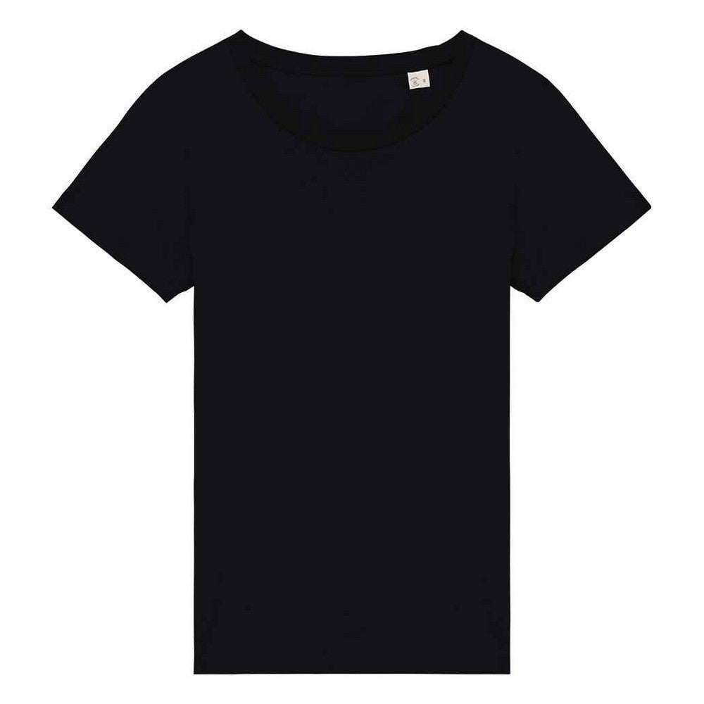 Black - Front - Native Spirit Womens-Ladies T-Shirt
