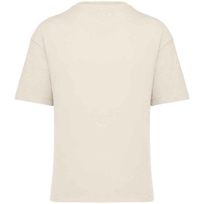 Ivory - Back - Native Spirit Mens Oversized T-Shirt