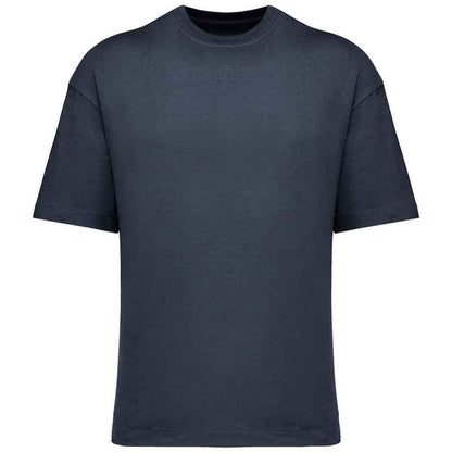Navy - Front - Native Spirit Mens Oversized T-Shirt
