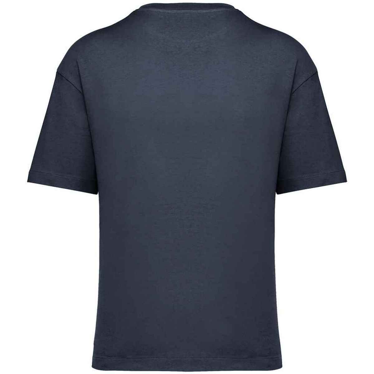 Navy - Back - Native Spirit Mens Oversized T-Shirt
