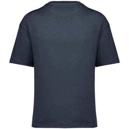 Navy - Back - Native Spirit Mens Oversized T-Shirt