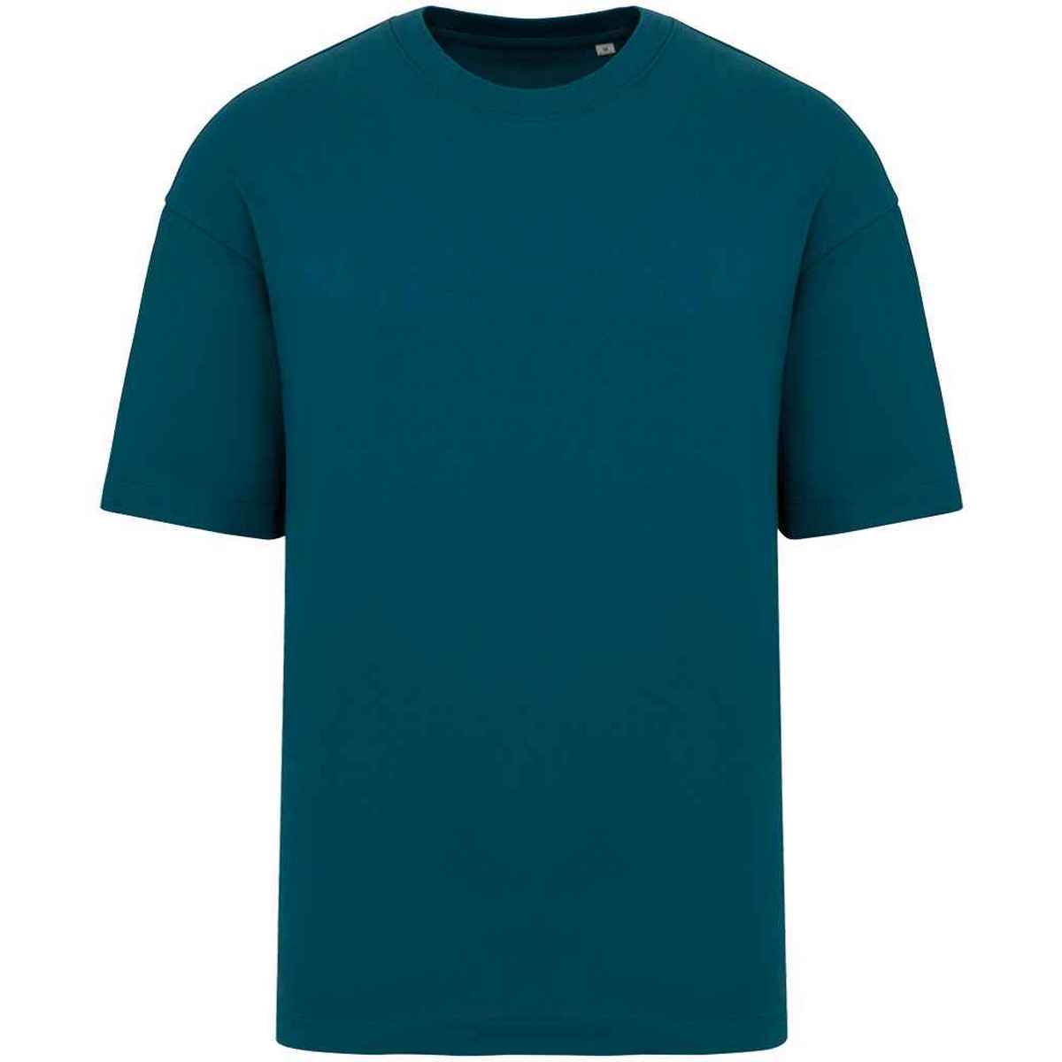 Peacock Green - Front - Native Spirit Mens Oversized T-Shirt