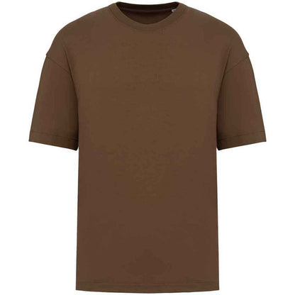 Toffee - Front - Native Spirit Mens Oversized T-Shirt
