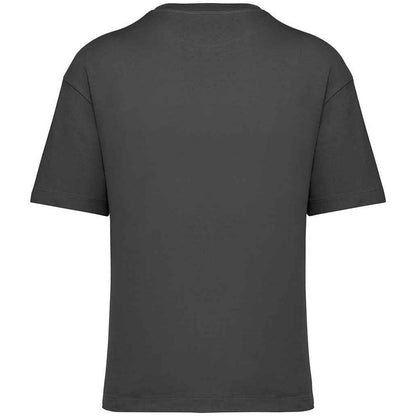 Iron Grey - Back - Native Spirit Mens Oversized T-Shirt