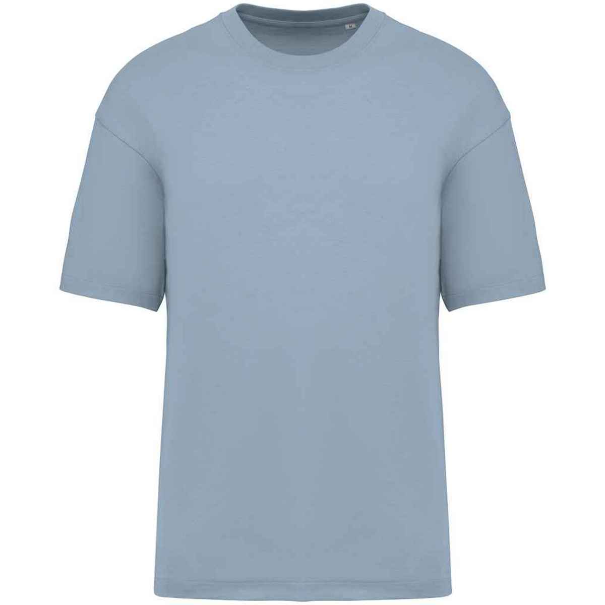 Aquamarine - Front - Native Spirit Mens Oversized T-Shirt