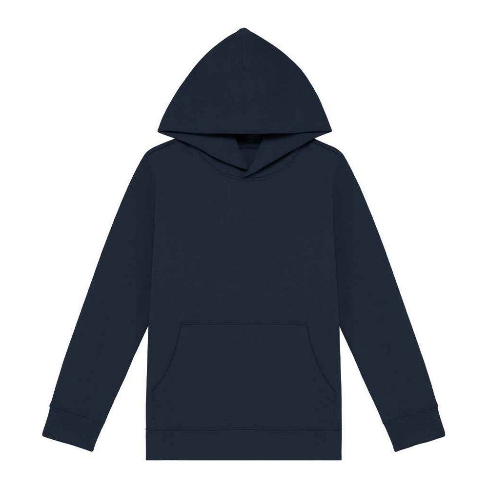 Navy Blue - Front - Native Spirit Childrens-Kids Hoodie