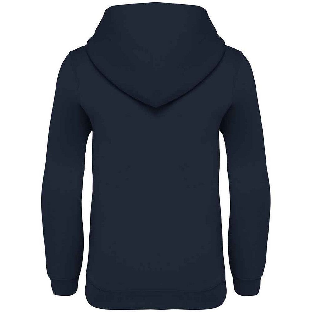 Navy Blue - Back - Native Spirit Childrens-Kids Hoodie
