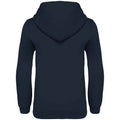 Navy Blue - Back - Native Spirit Childrens-Kids Hoodie