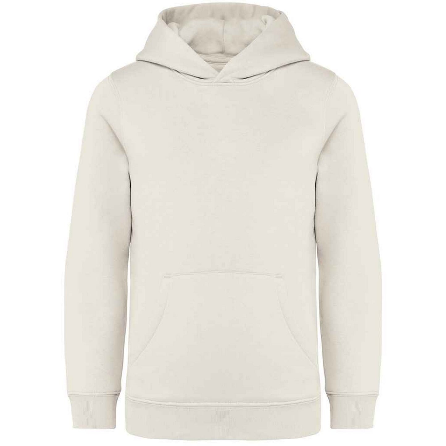 Ivory - Front - Native Spirit Childrens-Kids Hoodie