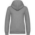 Moon Grey-Heather - Back - Native Spirit Childrens-Kids Hoodie