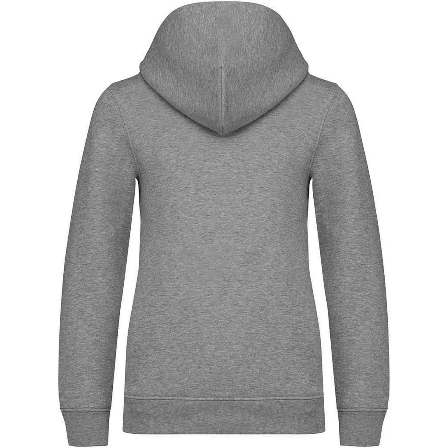 Moon Grey-Heather - Back - Native Spirit Childrens-Kids Hoodie