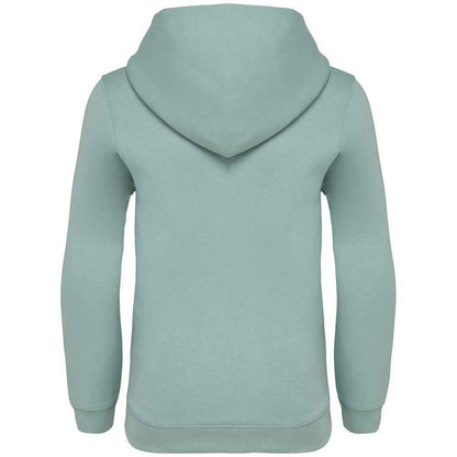 Jade Green - Back - Native Spirit Childrens-Kids Hoodie