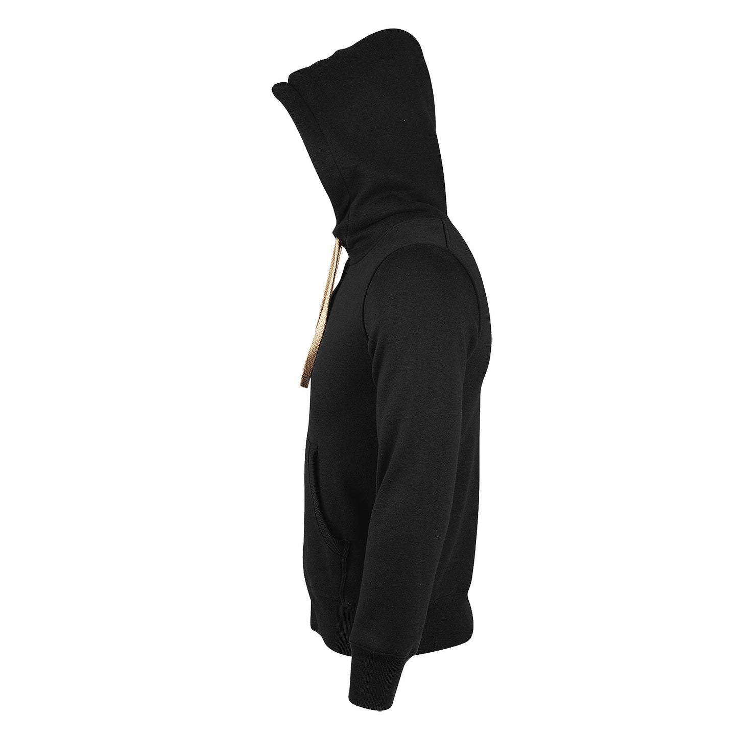 French Navy - Side - SOLS Sherpa Unisex Zip-Up Hooded Sweatshirt - Hoodie