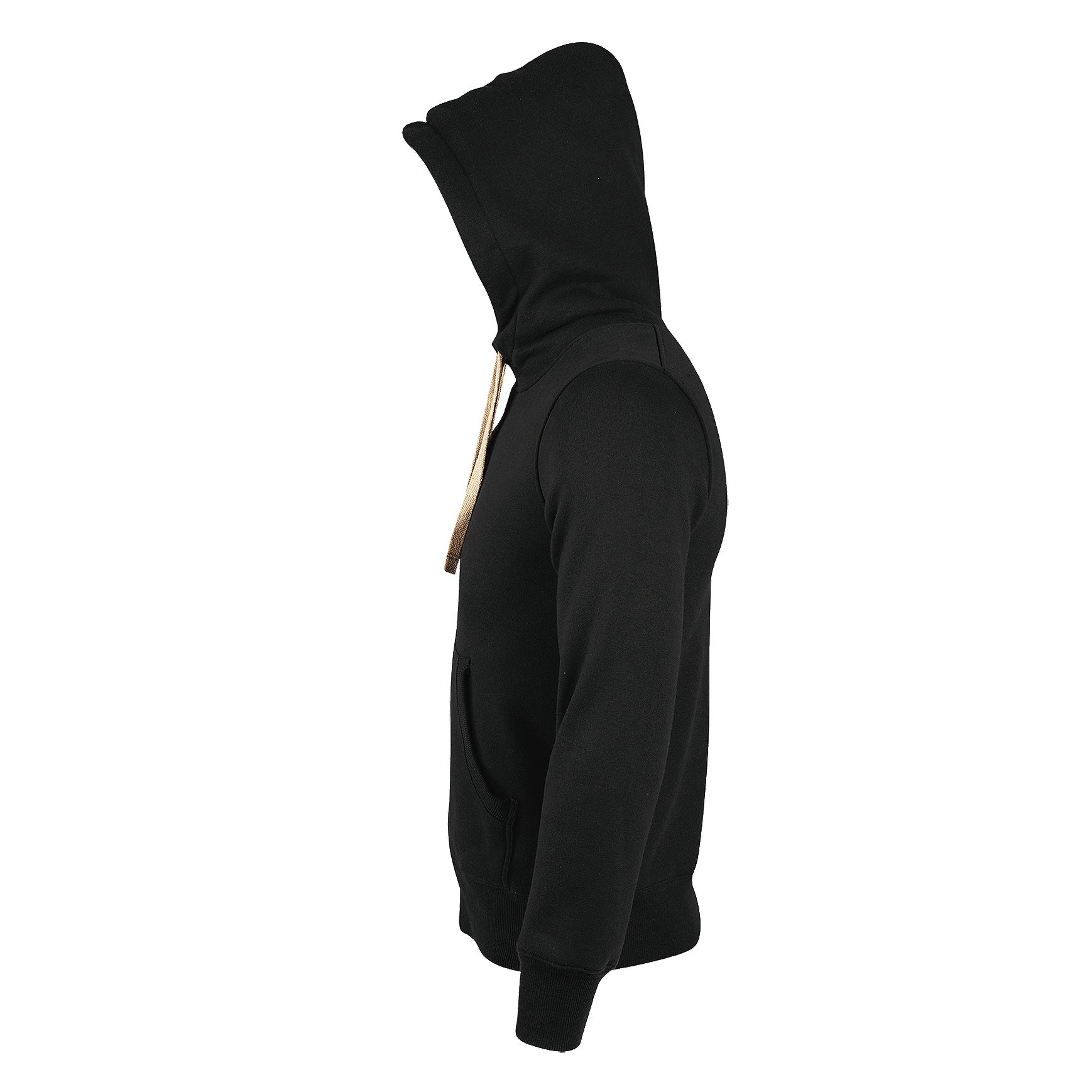 French Navy - Side - SOLS Sherpa Unisex Zip-Up Hooded Sweatshirt - Hoodie