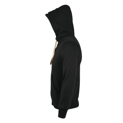 French Navy - Side - SOLS Sherpa Unisex Zip-Up Hooded Sweatshirt - Hoodie