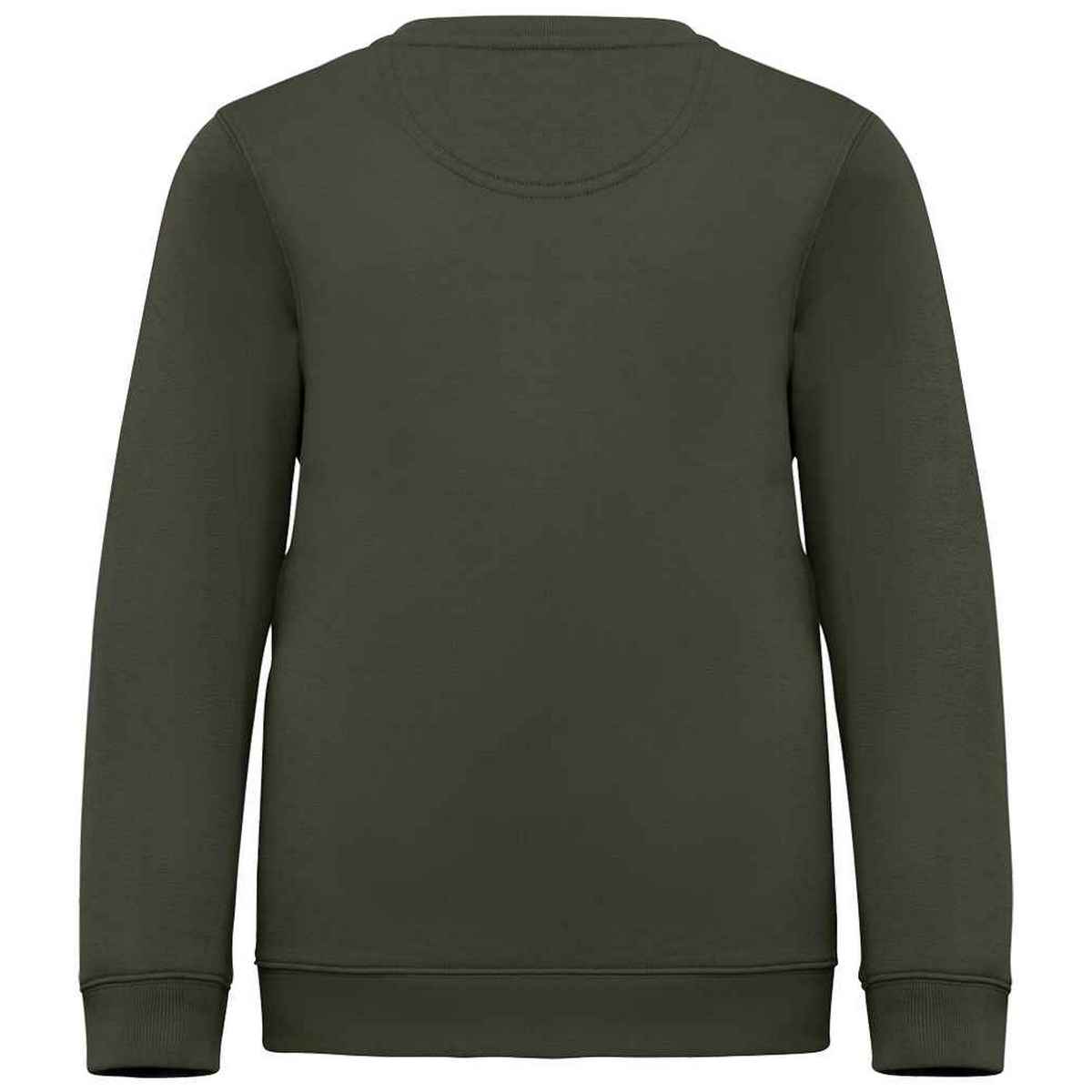 Organic Khaki - Back - Native Spirit Childrens-Kids Sweatshirt