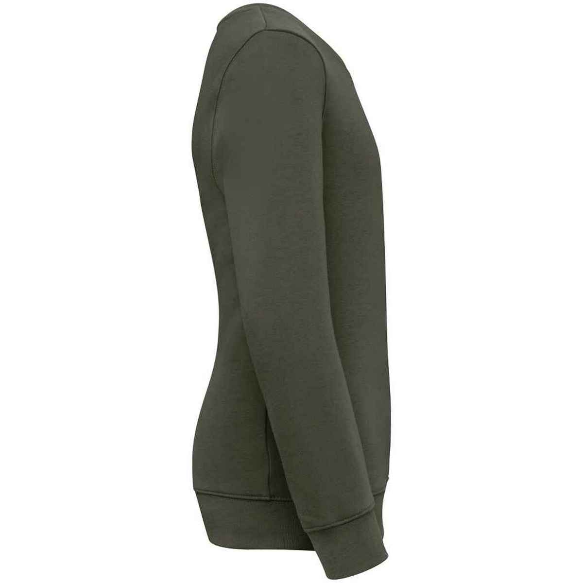 Organic Khaki - Side - Native Spirit Childrens-Kids Sweatshirt