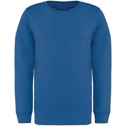 Sea Blue - Front - Native Spirit Childrens-Kids Sweatshirt