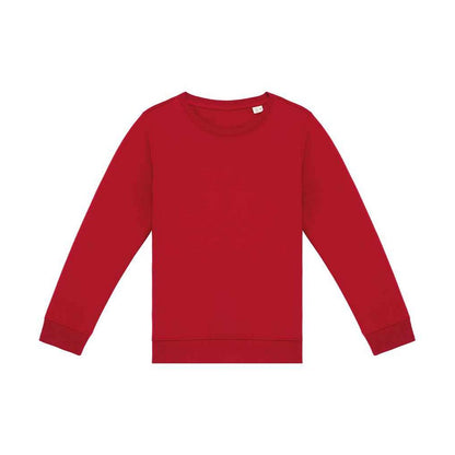 Hibiscus Red - Front - Native Spirit Childrens-Kids Sweatshirt