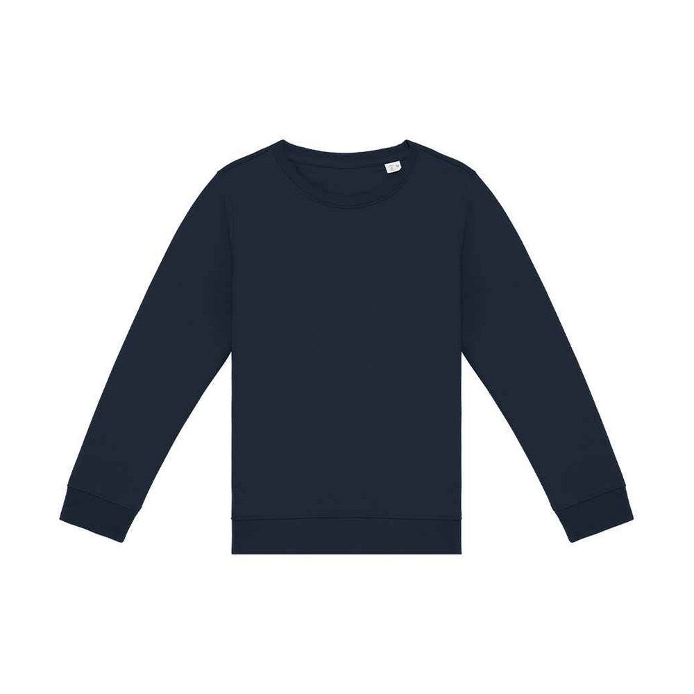Navy Blue - Front - Native Spirit Childrens-Kids Sweatshirt