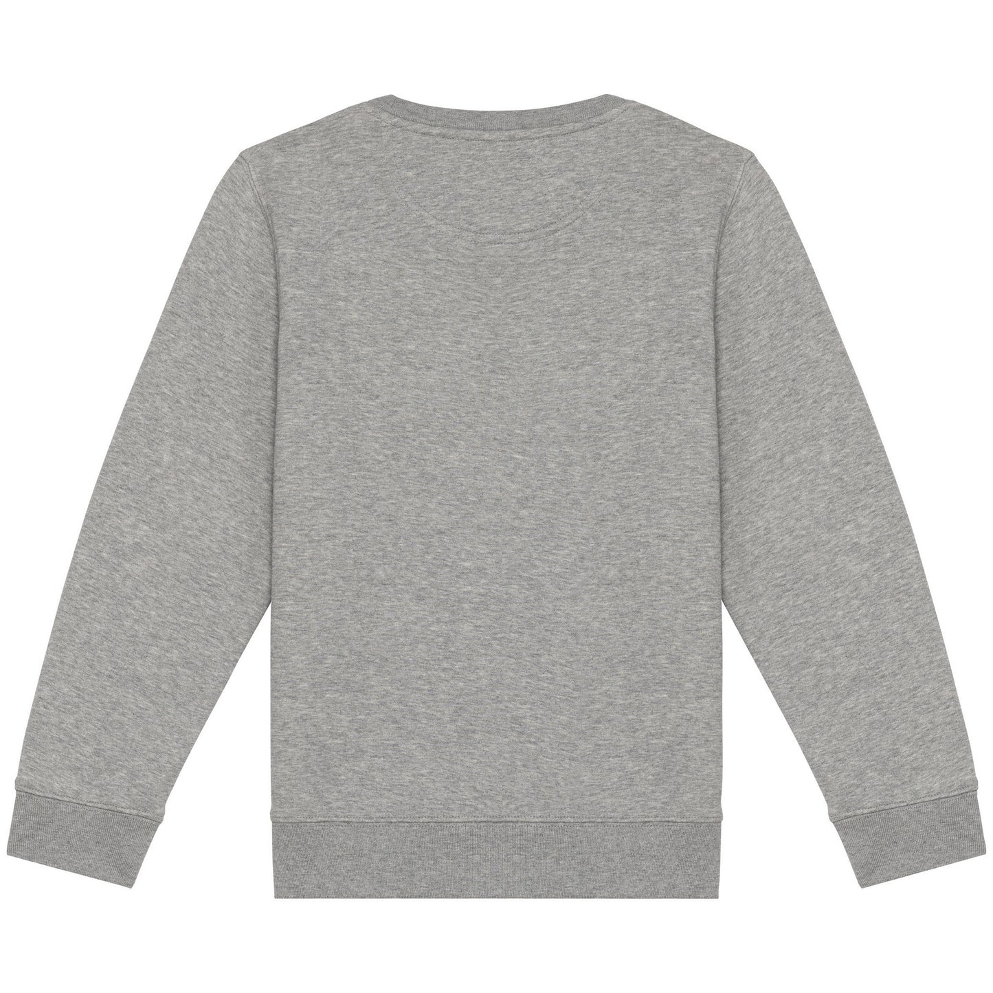 Moon Grey Heather - Back - Native Spirit Childrens-Kids Sweatshirt