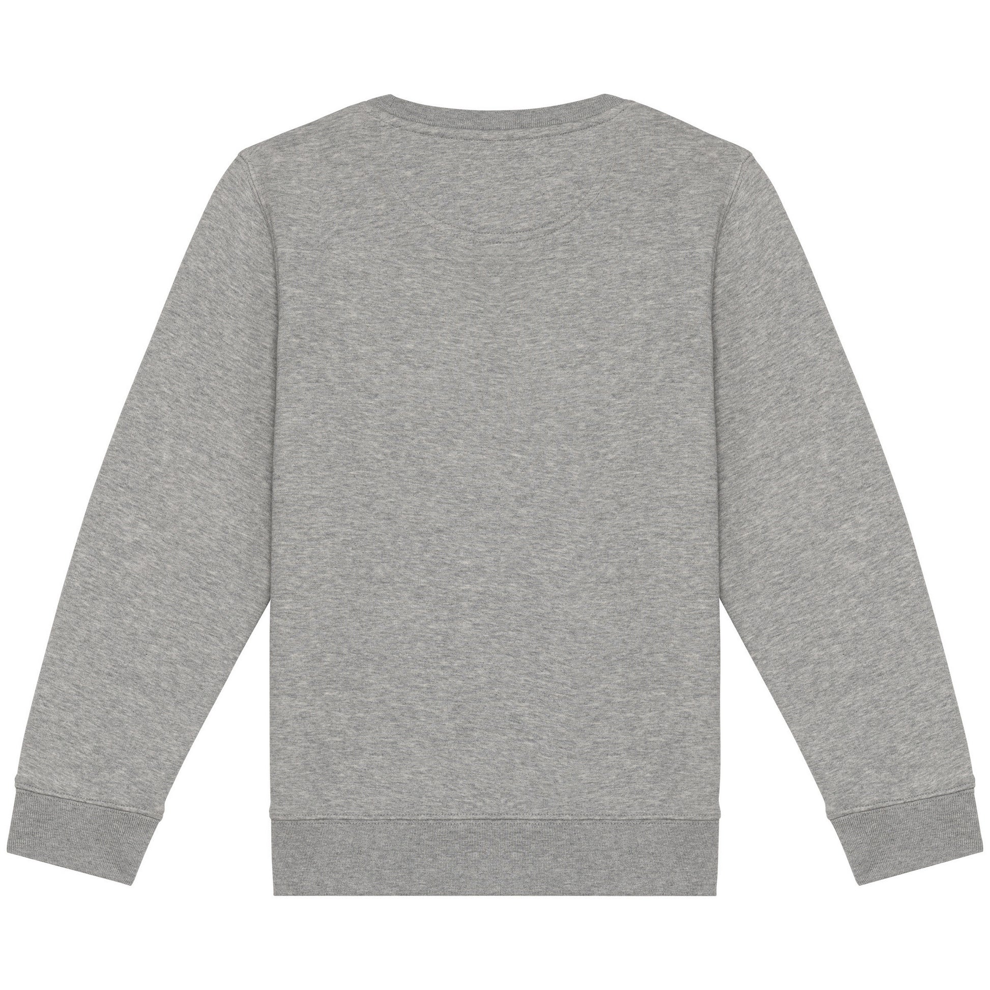 Moon Grey Heather - Back - Native Spirit Childrens-Kids Sweatshirt