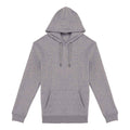 Moon Grey Heather - Front - Native Spirit Unisex Adult Heavyweight Hoodie