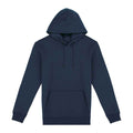 Navy Blue - Front - Native Spirit Unisex Adult Heavyweight Hoodie