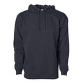 Navy Blue Heather - Front - Native Spirit Unisex Adult Heavyweight Hoodie