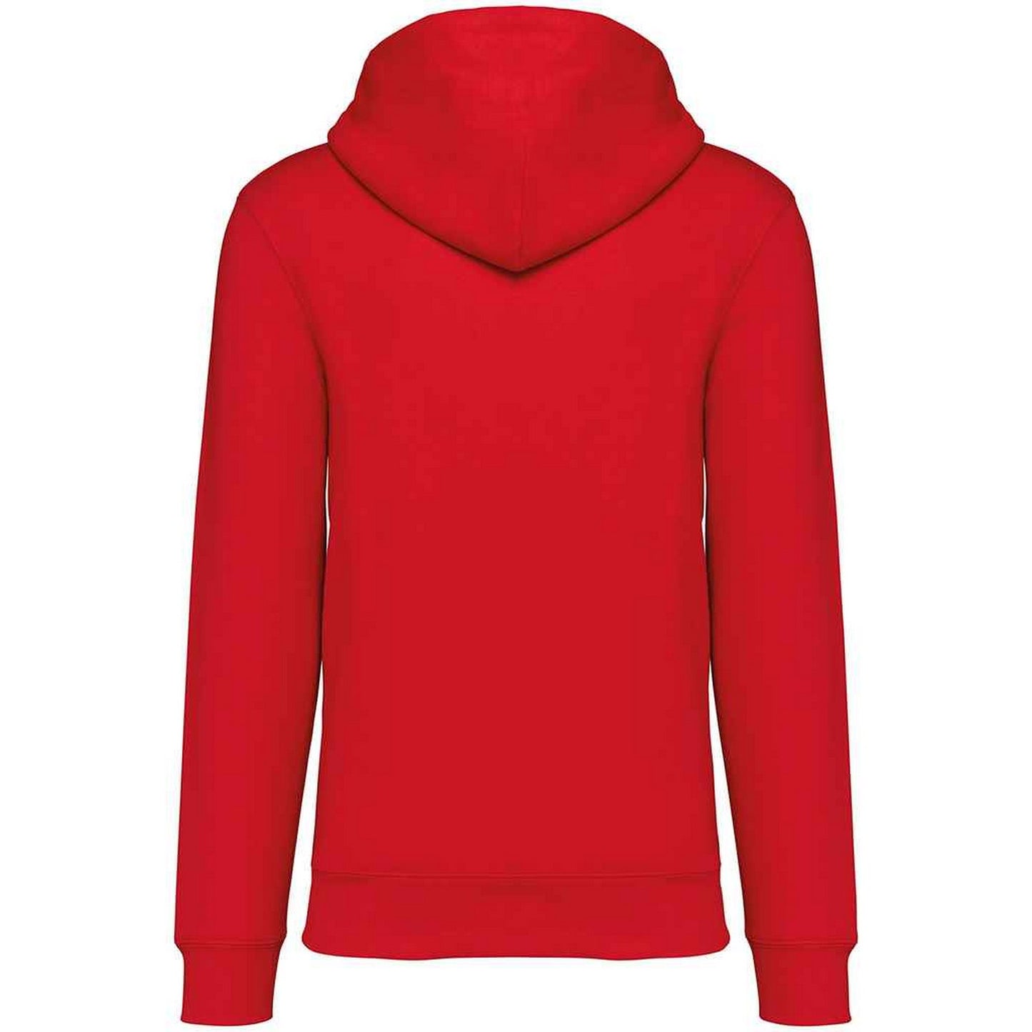 Poppy Red - Back - Native Spirit Unisex Adult Heavyweight Hoodie